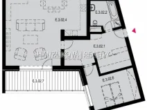 Pronájem bytu 2+kk, České Budějovice - České Budějovice 2, Volejbalistů, 75 m2