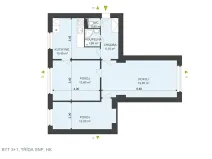 Pronájem bytu 3+1, Hradec Králové, třída SNP, 64 m2