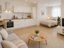 Pronájem bytu 1+kk, Ostrava - Přívoz, náměstí Svatopluka Čecha, 41 m2