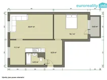 Prodej bytu 2+1, Sokolov, Jelínkova, 55 m2