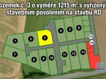 Prodej pozemku pro bydlení, Blatnice, 1215 m2