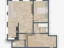 Pronájem bytu 3+kk, Praha - Modřany, Plovdivská, 92 m2
