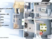 Prodej rodinného domu, Pardubice - Svítkov, Hradčanská, 126 m2