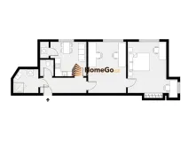 Pronájem bytu 3+kk, Praha - Nusle, Žateckých, 65 m2