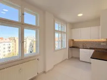 Pronájem bytu 2+kk, Praha - Vinohrady, Záhřebská, 19 m2
