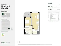 Prodej bytu 2+kk, Praha - Kamýk, Smotlachova, 57 m2