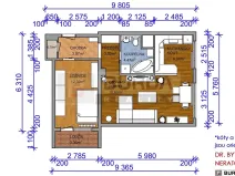 Prodej bytu 2+1, Neratovice, 53 m2