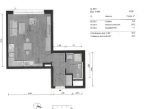 Prodej bytu 1+kk, Praha - Chodov, Benkova, 37 m2