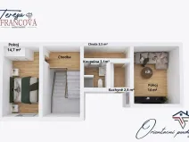 Pronájem bytu 2+1, Prostějov, Sádky, 38 m2