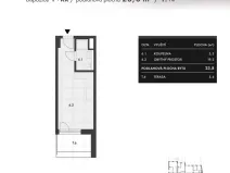 Prodej bytu 1+kk, Brno, Košuličova, 24 m2