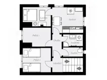 Prodej bytu 3+1, České Budějovice, Ant. Slavíčka, 64 m2