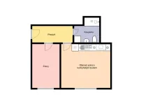 Pronájem bytu 2+kk, Praha - Žižkov, Jeseniova, 50 m2