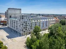 Pronájem garážového stání, Brno, Fuchsova, 14 m2