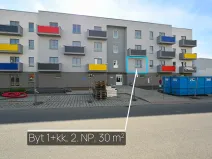 Pronájem bytu 1+kk, Mohelnice, Za Penzionem, 30 m2