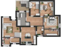 Prodej bytu 4+1, Unhošť, Křivoklátská, 146 m2