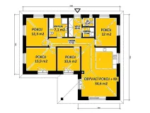 Prodej rodinného domu, Slaný, Lacinova, 107 m2