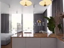 Prodej bytu 1+kk, Taqah, Omán, 56 m2