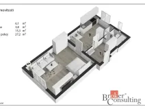 Prodej bytu 1+1, Hradec Králové, Střelecká, 51 m2