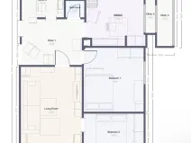 Prodej bytu 3+1, Ostrava, Vincence Makovského, 67 m2