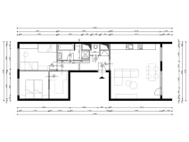 Pronájem bytu 3+kk, Praha, Píškova, 70 m2