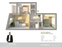 Prodej bytu 2+kk, Ivančice, Sportovní, 60 m2