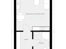 Pronájem bytu 1+kk, Plzeň, Jablonského, 28 m2
