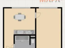 Prodej bytu 1+1, Jirkov, Generála Svobody, 35 m2