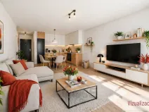 Prodej bytu 2+kk, Praha - Ruzyně, 54 m2
