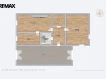 Prodej rodinného domu, Jemnice, náměstí Svobody, 78 m2