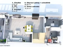 Pronájem rodinného domu, Kostelec nad Orlicí, Luční, 150 m2