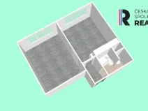 Pronájem bytu 1+1, Žatec, Mládežnická, 36 m2
