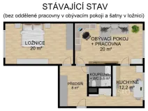 Prodej bytu 2+1, Písek - Budějovické Předměstí, Budovatelská, 66 m2