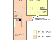 Prodej ubytování, Praha - Vršovice, Bulharská, 95 m2