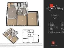Prodej bytu 4+kk, Zásmuky - Sobočice, 70 m2