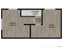 Pronájem rodinného domu, Nová Ves nad Popelkou, 95 m2