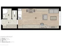 Prodej bytu 1+kk, Praha - Krč, Štúrova, 26 m2