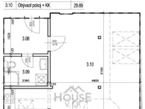 Prodej bytu 2+kk, Nučice, 43 m2