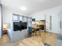 Pronájem bytu 1+kk, Praha - Karlín, Pobřežní, 28 m2