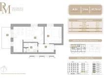 Prodej bytu 2+kk, Lipník nad Bečvou, Mánesova, 47 m2