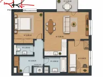 Prodej bytu 3+kk, Praha, Schoellerova, 65 m2
