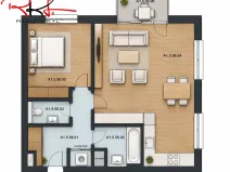 Prodej bytu 3+kk, Praha, Schoellerova, 65 m2