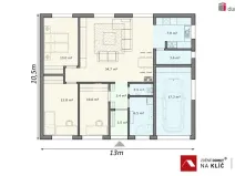 Prodej rodinného domu, Zlín, Boněcko I, 116 m2