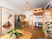 Prodej bytu 1+kk, Praha - Vinohrady, náměstí Jiřího z Lobkovic, 25 m2