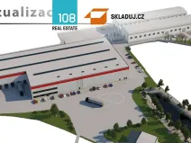Pronájem skladu, Újezdeček, Hudcovská, 950 m2