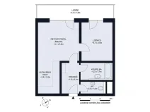 Pronájem bytu 2+kk, České Budějovice, Vrbenská, 50 m2