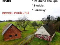 Prodej podílu 1/2 chalupy, Bílý Újezd - Roudné, 90 m2