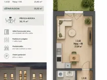 Prodej bytu 1+kk, Opava - Vávrovice, 35 m2