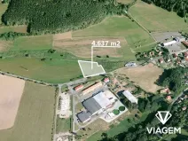 Prodej podílu komerčního pozemku, Čím, 2318 m2