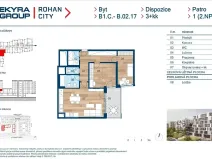 Prodej bytu 3+kk, Praha - Karlín, Sokolova, 80 m2
