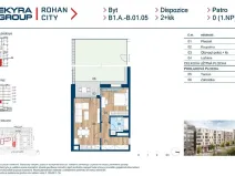 Prodej bytu 2+kk, Praha - Karlín, Sokolova, 53 m2